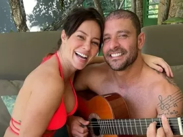 Paolla Oliveira abre álbum de fotos de viagem com Diogo Nogueira