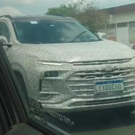 Chevrolet Tracker flagrado em Testes em Teresina (PI)