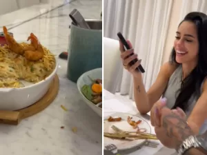 Neymar elogia comida de Bruna Biancardi: "Pronta para o Masterchef"