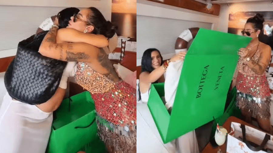 Rafaella Santos presenteia Bruna Biancardi com bolsa de mais de R$ 27 mil - Instagram