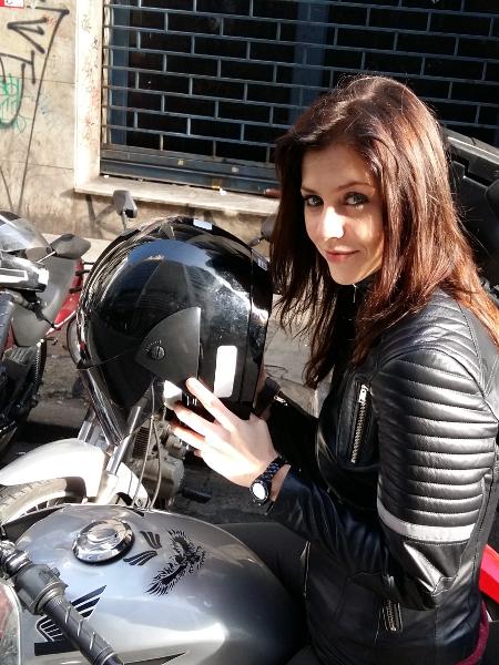 Christiana Ubach foi a protagonista de "Garota da Moto" - Divulgação