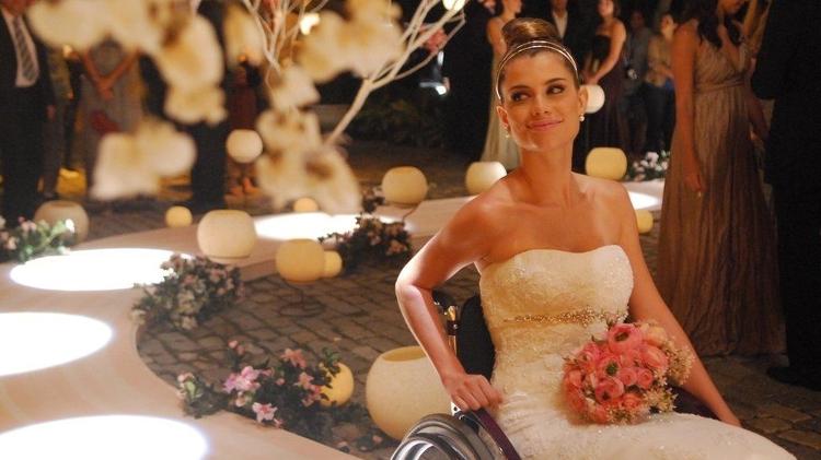 Personagem de Alinne Moraes teve final feliz na novela Viver a Vida e continuou em cadeira de rodas - Divulgação/Globo/Thiago Prado Neris - Divulgação/Globo/Thiago Prado Neris