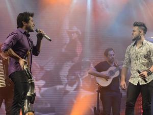 Dani Boy canta com seu ídolo, o cantor sertanejo Daniel - Reprodução/Instagram/daniboyoficial - Reprodução/Instagram/daniboyoficial