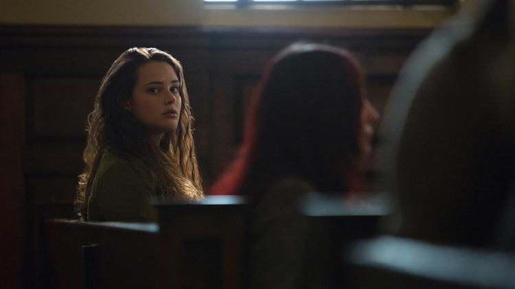 Hannah (Katherine Langford) em cena da segunda temporada de "13 Reasons Why" - Beth Dubber/Netflix - Beth Dubber/Netflix