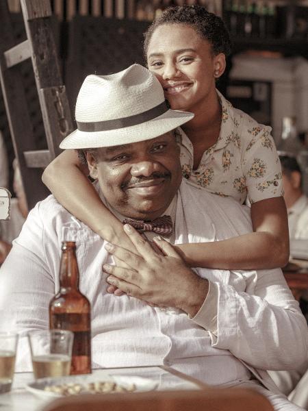 Jéssica Ellen e Serjão Loroza  - Paulo Belote/TV Globo - Paulo Belote/TV Globo