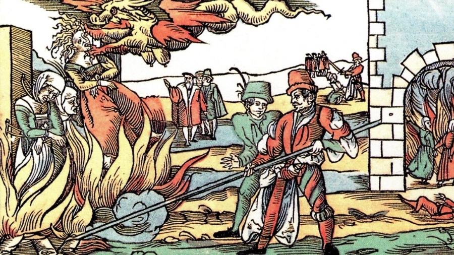 Mulheres eram queimadas sob acusação de bruxaria