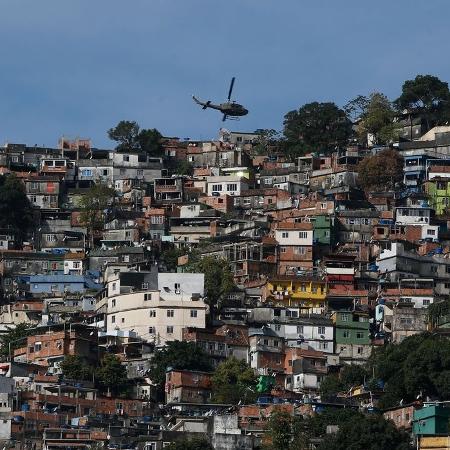 Favela da Rocinha, na zona sul do Rio de Janeiro - Fernando Frazão/Agência Brasil