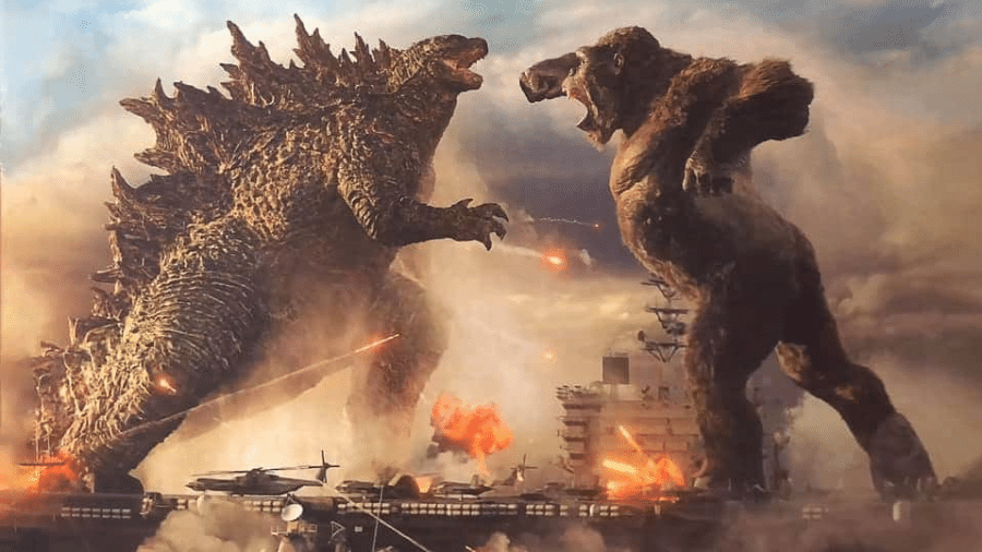 Imagem oficial de "Godzilla vs. Kong" - Reprodução