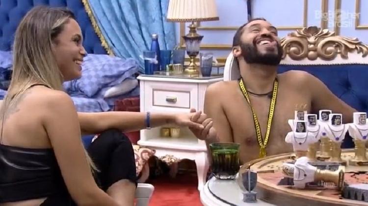 BBB 21: Gilberto e Sarah falam sobre sexo - Reprodução/Globoplay - Reprodução/Globoplay