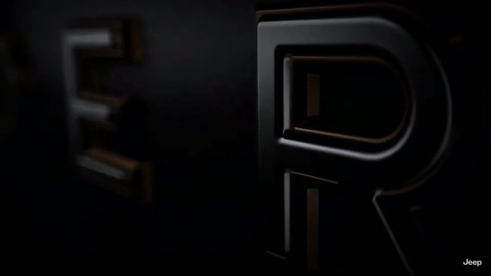 Teaser do SUV de sete lugares da Jeep - REPRODUÇÃO