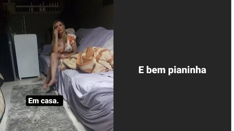 Marido de Andressa Urach causa confusão em frente a balada que a modelo iria se apresentar  - Reprodução/Instagram - Reprodução/Instagram