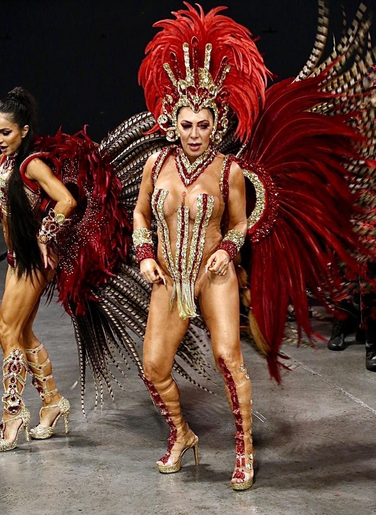 Desfile da Independente Tricolor, segunda colocada no Grupo de Acesso I - Cláudio Augusto/Ag.Brazil News