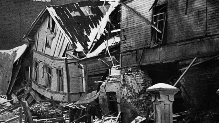 During the Winter War (1939-1940), several Finnish cities were bombed by Soviet forces - Getty Images - Getty Images