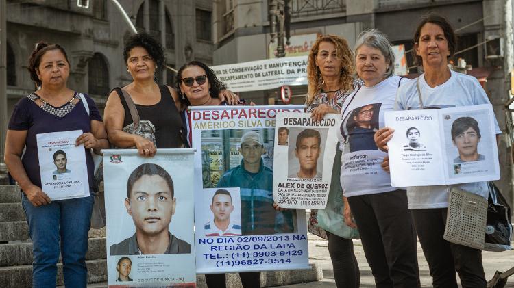 Mães da Sé em encontro na Praça da Sé, em São Paulo, 2023 - Pedro Fratino - Pedro Fratino