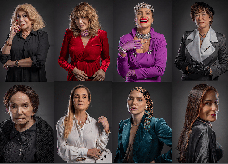 Susana Vieira, Renata Sorrah, Flávia Alessandra, Lilia Cabral, Joana Fomm, Adriana Esteves, Leticia Colin e Glória Pires recriam vilãs históricas das novelas Susana Vieira, Renata Sorrah, Flávia Alessandra, Lilia Cabral, Joana Fomm, Adriana Esteves, Leticia Colin e Glória Pires recriam vilãs históricas das novelas