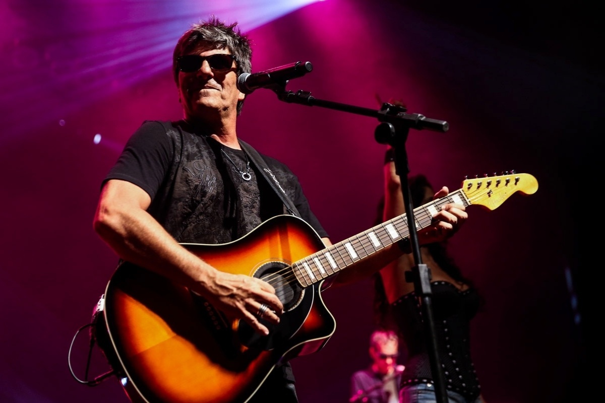 17.jul.2015 - A banda Blitz comemora seus 30 anos de carreira com um show especial no HSBC Brasil, na Chácara Flora, na zona sul de São Paulo, nesta sexta-feira - Manuela Scarpa/Photo Rio News