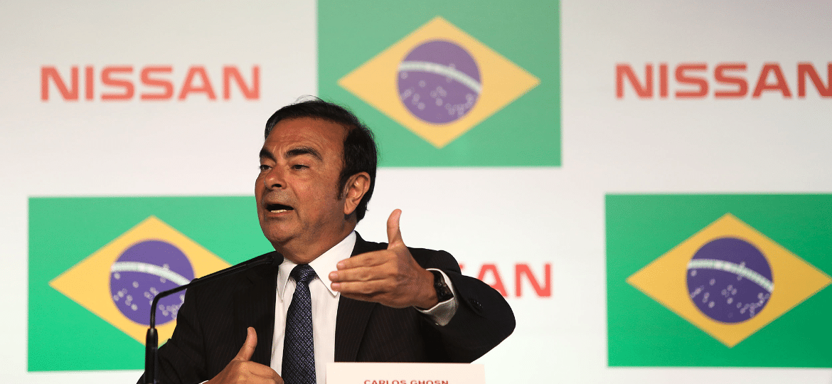 Carlos Ghosn, agora ex-presidente global da Nissan - Divulgação