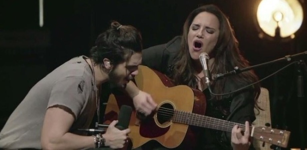 Luan Santana grava DVD "1977" com a cantora Ana Carolina - Reprodução - Reprodução