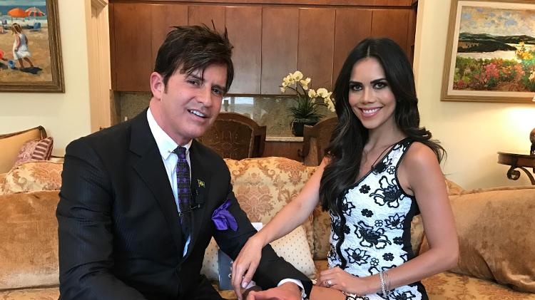 Dr. Rey e Daniele Albuquerque voltam a apresentar o programa "Dr. Hollywood" - Reprodução/RedeTV - Reprodução/RedeTV