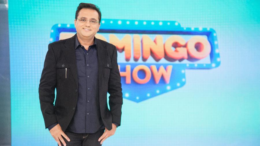 O apresentador Geraldo Luís, do "Domingo Show" - Edu Moraes/Divulgação/Record TV 