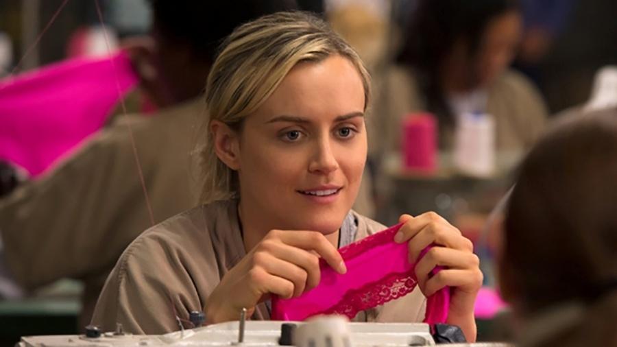 Piper Chapman gerencia contrabando de calcinhas na quarta temporada de "Orange is The New Black" - Divulgação/Netflix 