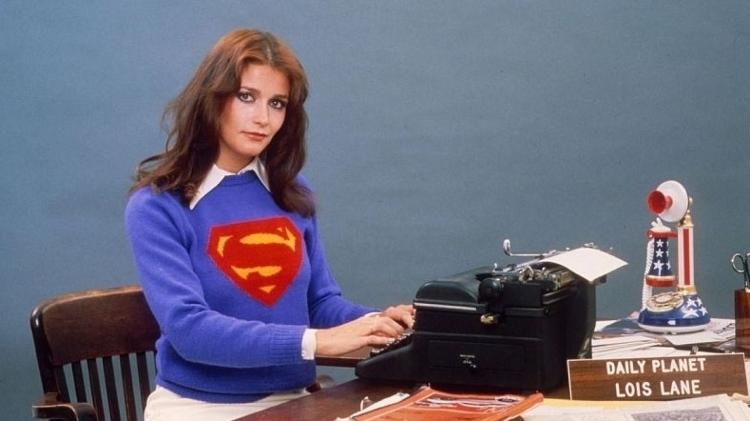 Margot Kidder posa como Lois Lane - Reprodução - Reprodução