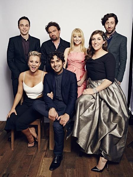 "The Big Bang Theory", uma das produções de maior sucesso da CBS, era composto por um elenco praticamente todo branco - Getty Images