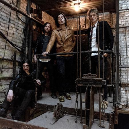 A banda americana The Raconteurs, de Jack White (no centro) - Steven Sebring/Divulgação
