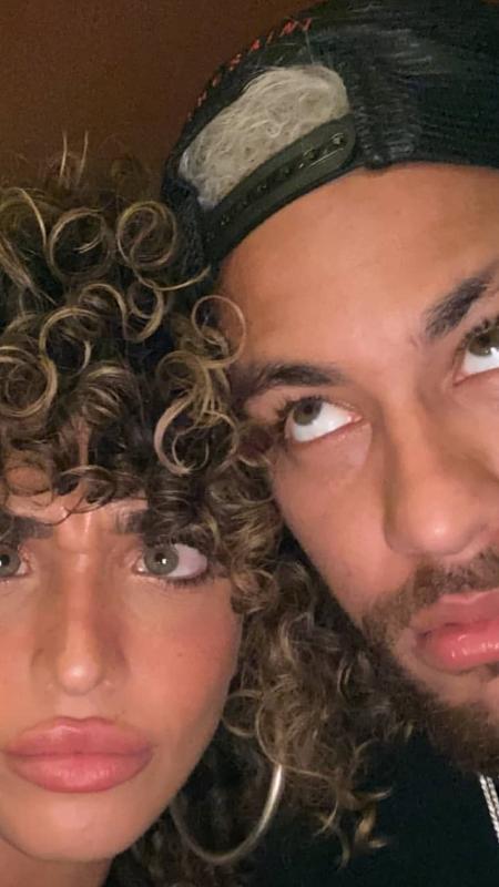 Neymar e a modelo Eden Fines - Reprodução/Instagram - Reprodução/Instagram