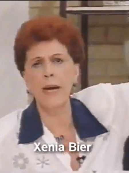 Xênia Bier criticou a Globo em 1998 - reprodução/Gazeta