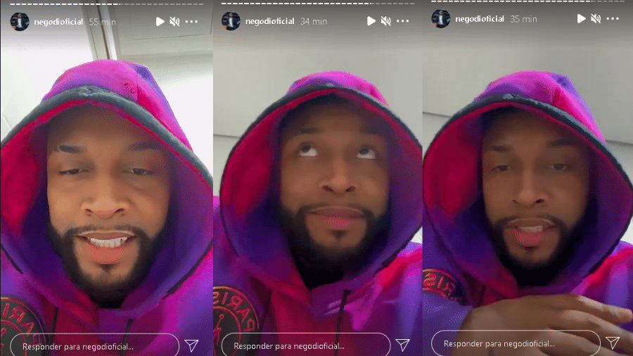 BBB 21: Nego Di expõe ofensas raciais - Instagram/@negodioficial