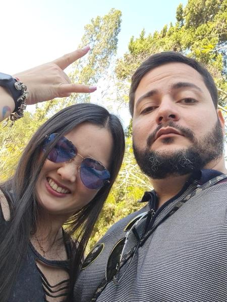 Cynthia Mayumi e Raphael Deveza não têm esperança de recuperar o dinheiro investido no casamento - Arquivo Pessoal