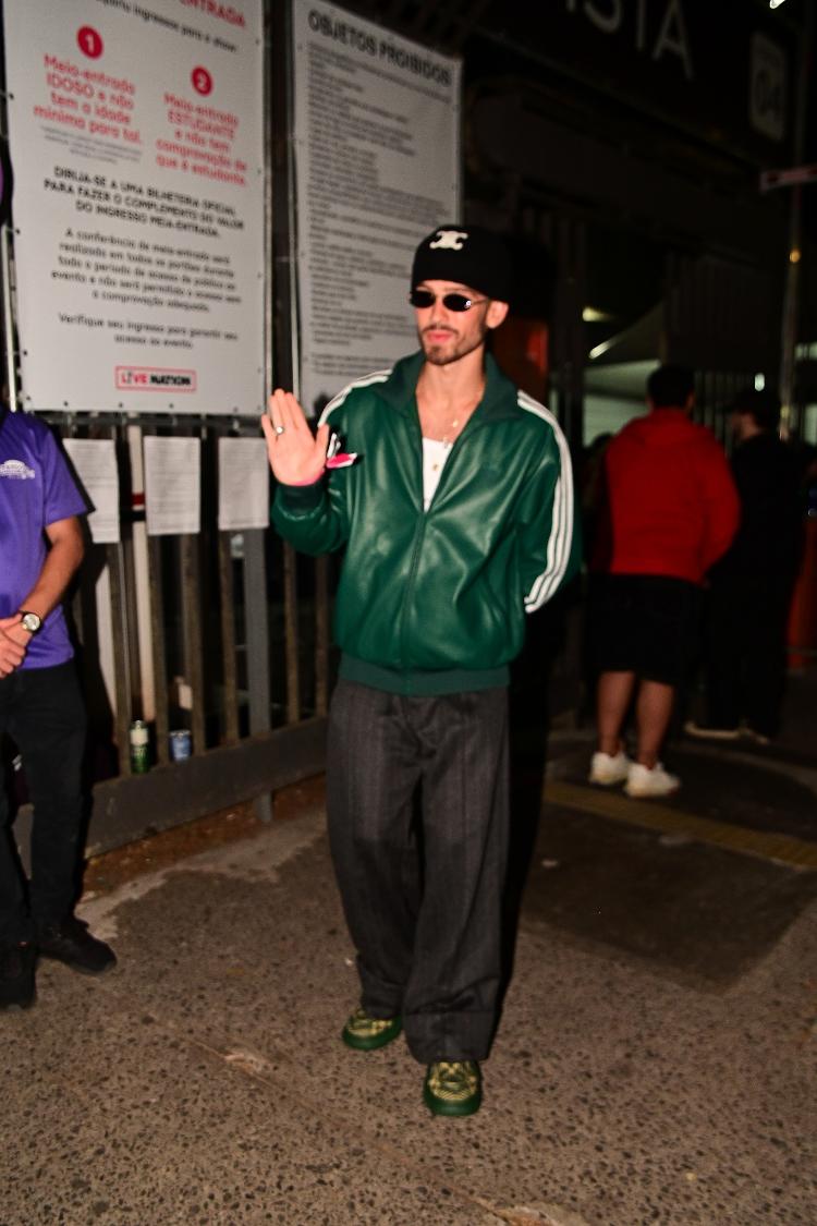 João Guilherme chegando para show do The Weeknd, em São Paulo