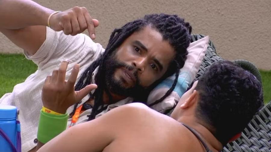 Diogo Almeida acertou os ponteiros com Vinícius no BBB 25