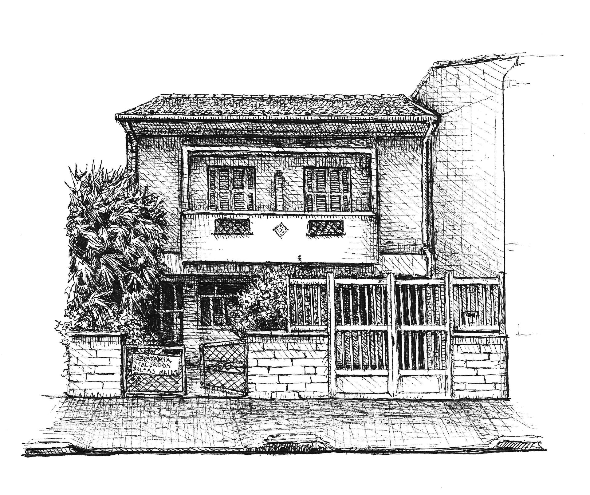 A ideia central do projeto de João Galera é registrar, através dos desenhos, as casas "anônimas" de bairros da capital paulista que sofrem com a especulação imobiliária. "Eu busco o olhar do 'passante' que observa a cidade e registra os remanescentes destas construções. É um trabalho de resgate e resistência" - Divulgação