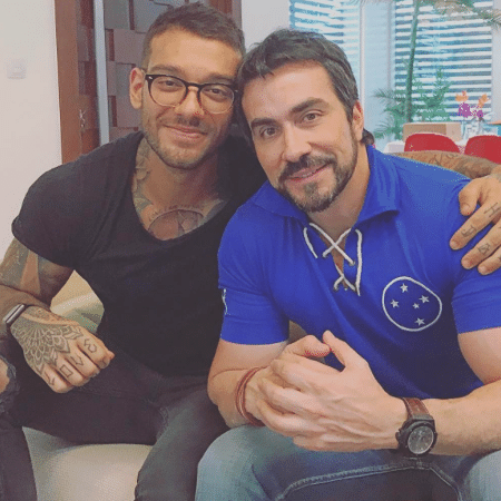 Lucas Lucco e Padre Fábio de Melo - Reprodução/Instagram/lucaslucco