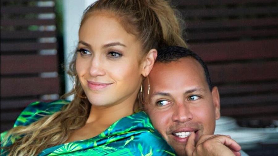 Jennifer Lopez e Alex Rodriguez - Reprodução/Instagram