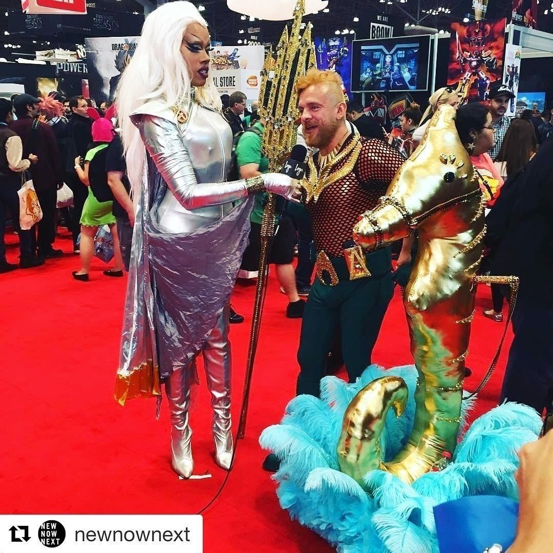 Dax Exclamationpoint como cosplay de Tempestade - Reprodução/Instagram