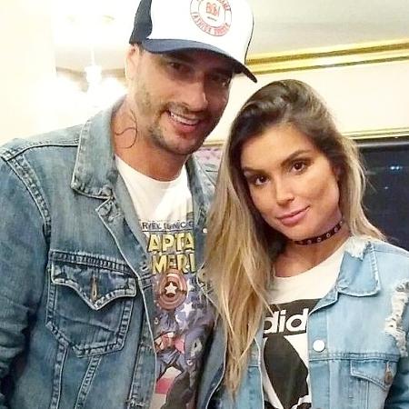 O ex-BBB Daniel e Flávia Viana - Reprodução - Reprodução