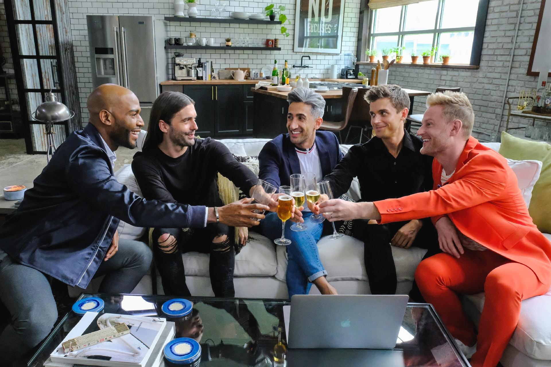Cena da série "Queer Eye for the Straight Guy", da Netflix - Divulgação