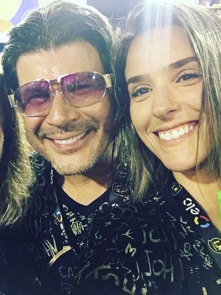 Paulo Ricardo e a namorada Isabella Pinho - Reprodução/Instagram