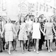 As atrizes Eva Todor, Tônia Carrero, Eva Wilma, Leila Diniz, Odete Lara e Norma Bengell em 1968, durante a passeata dos cem mil, em protesto contra a ditadura militar no Brasil, no Rio de Janeiro - Reprodução