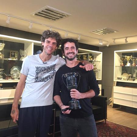 Guga e Andreoli - Marco Antonio Araújo/TV Globo - Marco Antonio Araújo/TV Globo