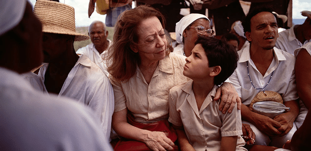 Ator-mirim de 'Central do Brasil' revê Fernanda Montenegro: 'Que ser humano!'