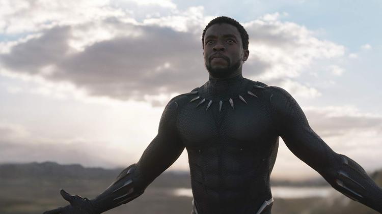 Chadwick Boseman em cena de "Pantera Negra" - Marvel Studios/Divulgação - Marvel Studios/Divulgação