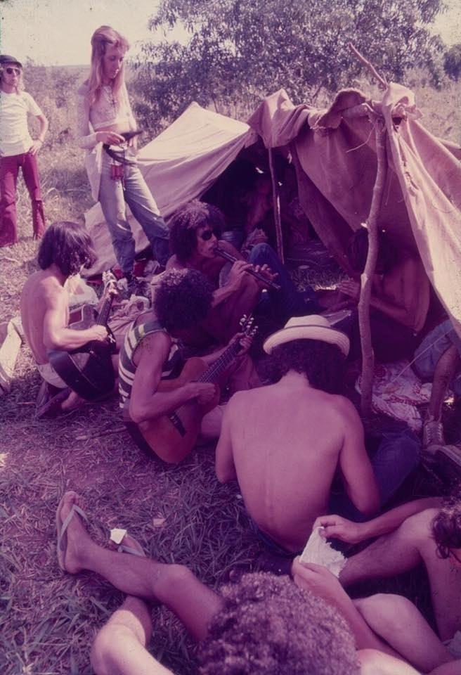 Imagens do Festival de Águas Claras, que aconteceu entre 1975 e 1984 - Reprodução