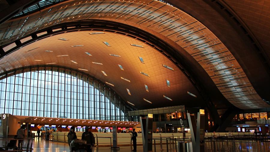 Aeroporto Internacional de Hamad, no Qatar Aeroporto Internacional de Hamad, no Qatar