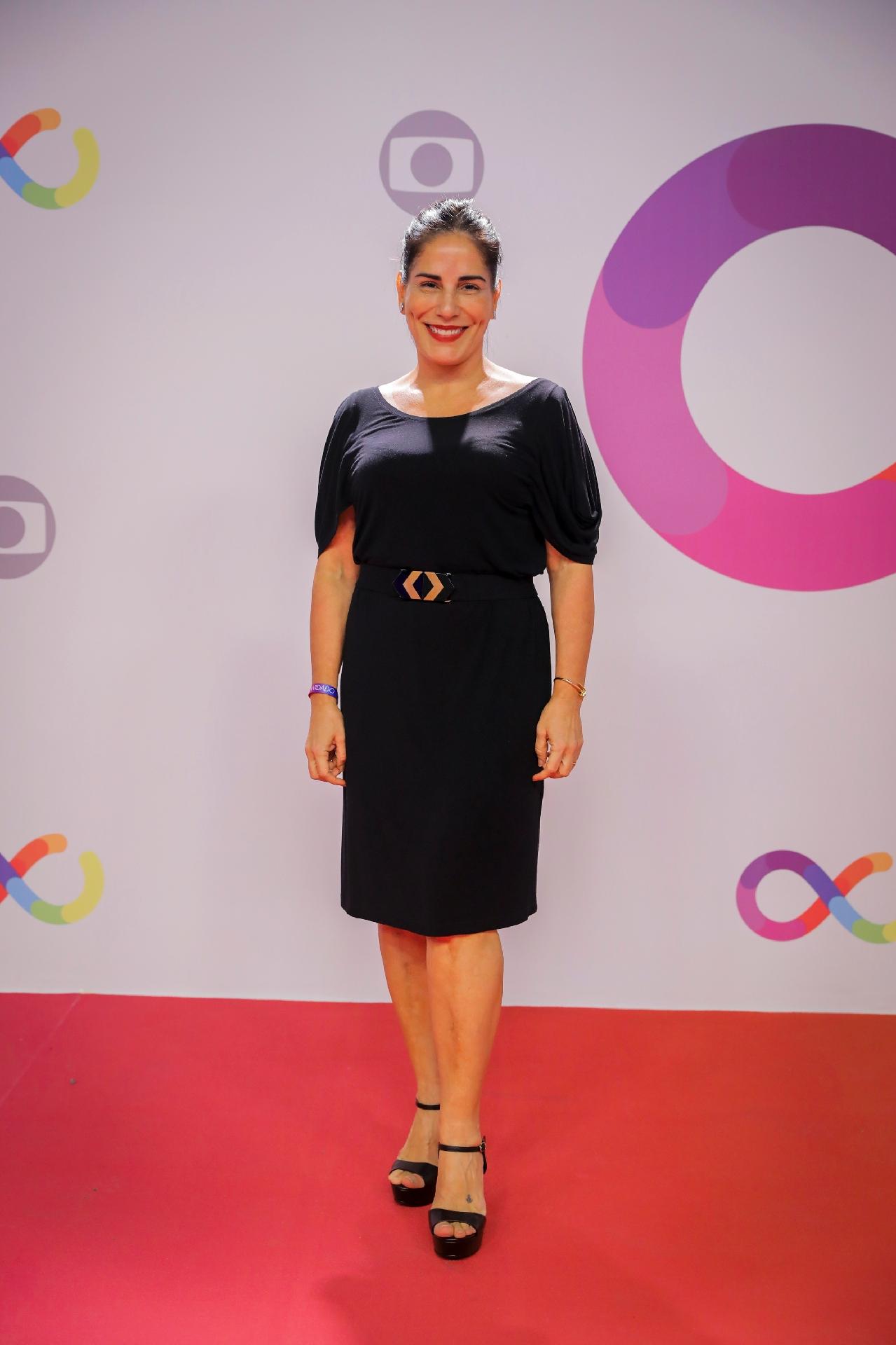 Gloria Pires na inauguração dos novos estúdios da Globo - Victor Pollak/Globo e Paulo Belote/Globo