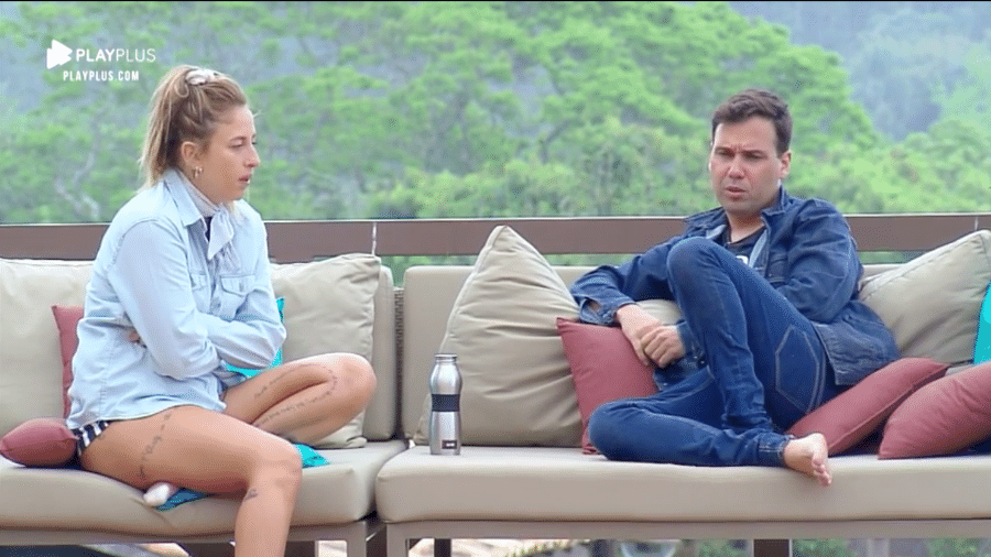 Viny Vieira conversa com Bifão - Reprodução/PlayPlus