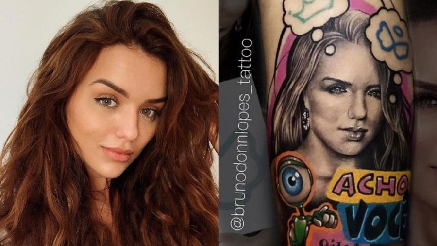Rafa Kalimann ganha homenagem em tatuagem de fã - Reprodução/Instagram